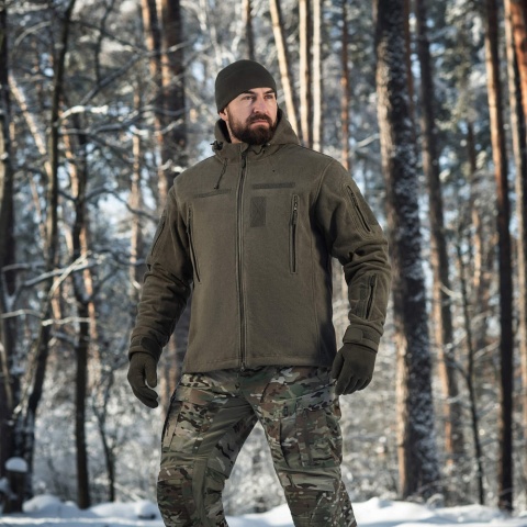 M-TAC Kurtka polarowa Windblock Division Gen.III Ciemno oliwkowa