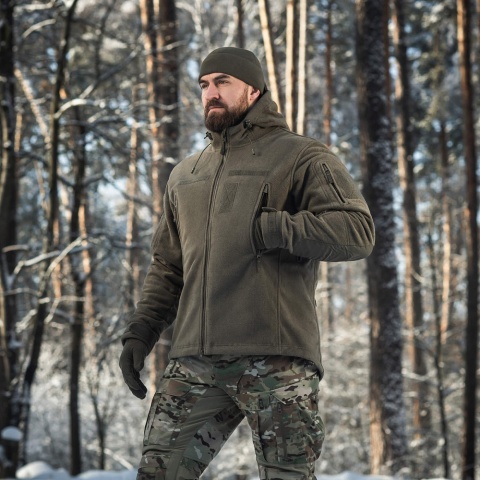 M-TAC Kurtka polarowa Windblock Division Gen.III Ciemno oliwkowa