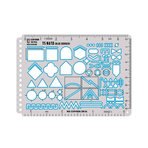 M-TAC Linijka taktyczna Ecopybook TS NATO Blue