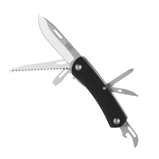 M-TAC Nóż Składany Type 9 6 Narzędzi Black Steel