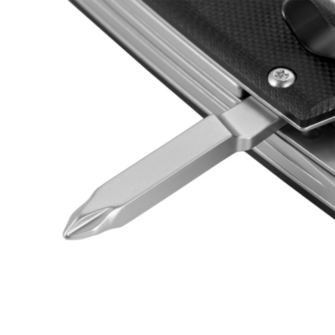 M-TAC Nóż Składany Type 9 6 Narzędzi Black Steel
