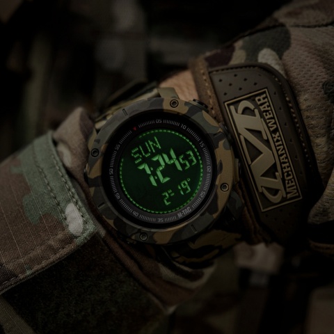 M-TAC Zegarek taktyczny z kompasem 2095 Camo