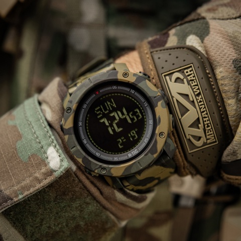 M-TAC Zegarek taktyczny z kompasem 2095 Camo