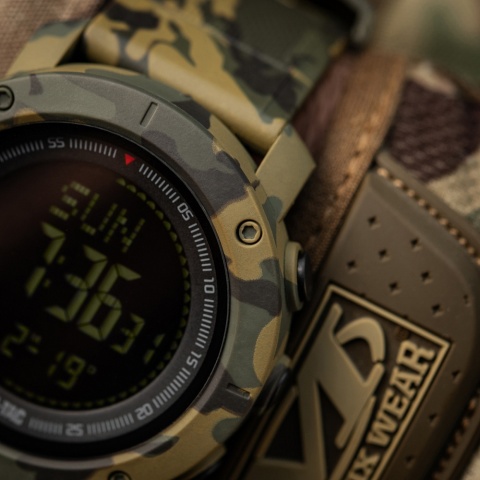 M-TAC Zegarek taktyczny z kompasem 2095 Camo