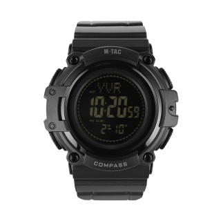 M-TAC Zegarek taktyczny z kompasem 2233 Black