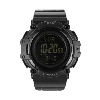 M-TAC Zegarek taktyczny z kompasem 2233 Black