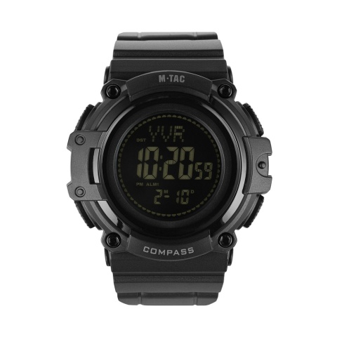 M-TAC Zegarek taktyczny z kompasem 2233 Black