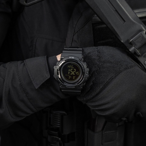 M-TAC Zegarek taktyczny z kompasem 2233 Black