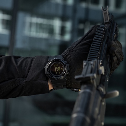 M-TAC Zegarek taktyczny z kompasem 2233 Black