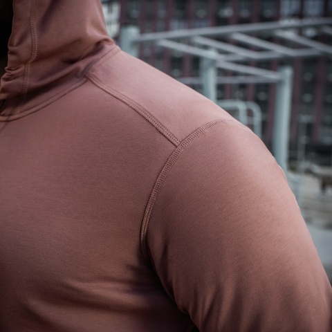 M-TAC Bluza Hoodie Born By Revolution Ash Rose