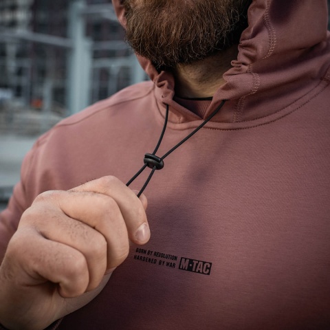M-TAC Bluza Hoodie Born By Revolution Ash Rose