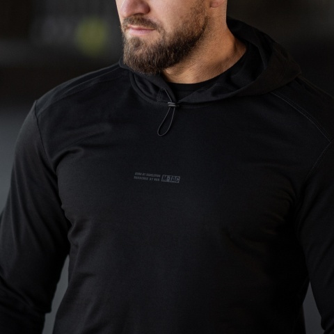 M-TAC Bluza Hoodie Born By Revolution Czarna