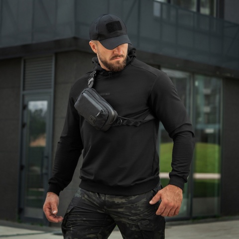 M-TAC Bluza Hoodie Born By Revolution Czarna