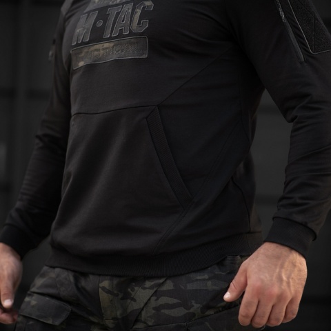 M-TAC Bluza Hoodie Combat Black Edition Czarny MultiCam®