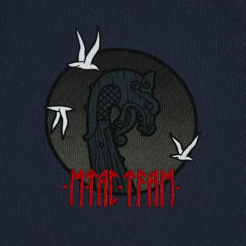 M-TAC Bluza The Way Cotton Hard Indigo Blue