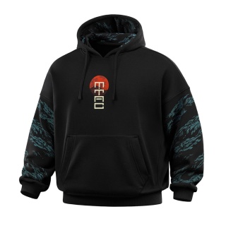 M-TAC Bluza Two Samurai Oversize Cotton Hard Czarna