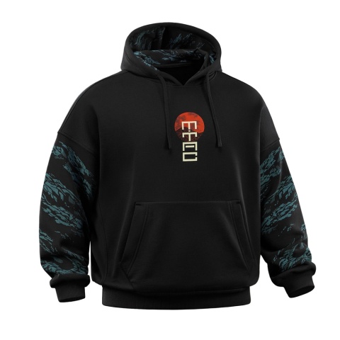M-TAC Bluza Two Samurai Oversize Cotton Hard Czarna