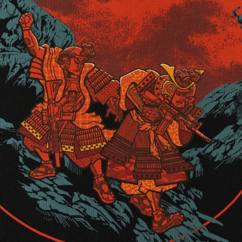 M-TAC Bluza Two Samurai Oversize Cotton Hard Czarna