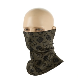 M-TAC Komin Mikropolar Drone Pattern Dark Olive
