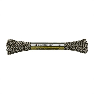 M-TAC Paracord Minicord 15m Black/Sand