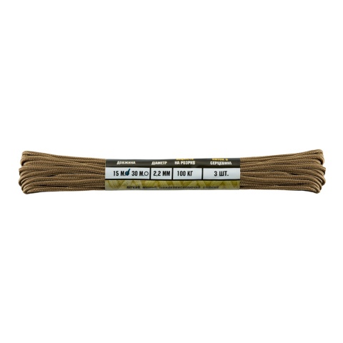 M-TAC Paracord Minicord 15m Coyote