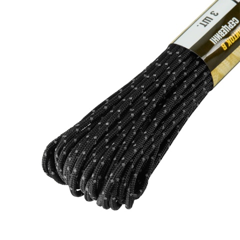 M-TAC paracord Minicord 15m Reflective Black