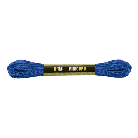 M-TAC paracord Minicord 15m Reflective Blue