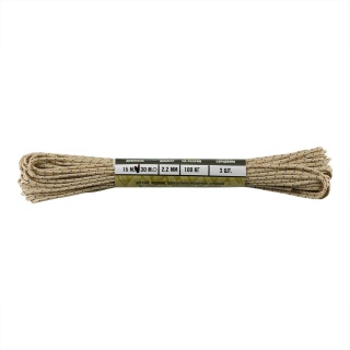 M-TAC paracord Minicord 15m Reflective Sand