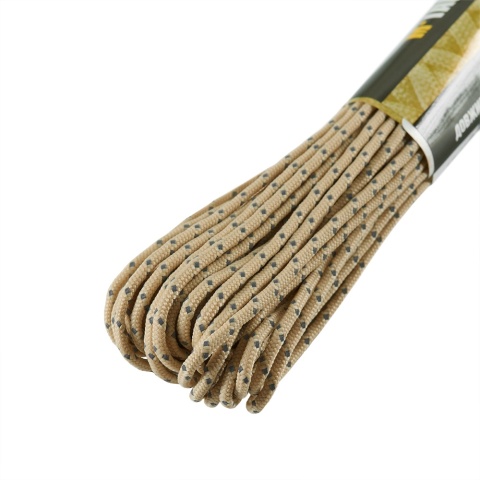 M-TAC paracord Minicord 15m Reflective Sand