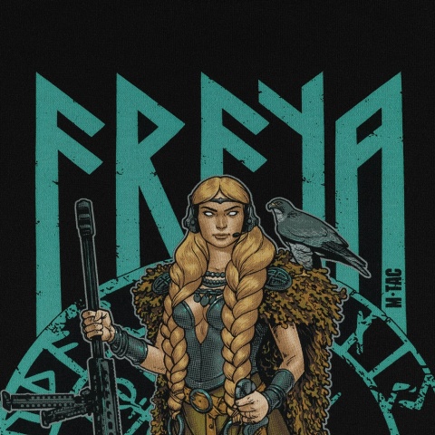 M-TAC Koszulka Freya Cotton Hard Czarna