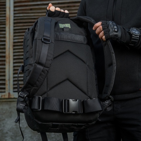 M-TAC Plecak Large Assault Pack Laser Cut Black 36 l
