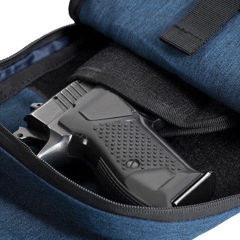 M-TAC Torba kabura na ramię Melange Jean Blue