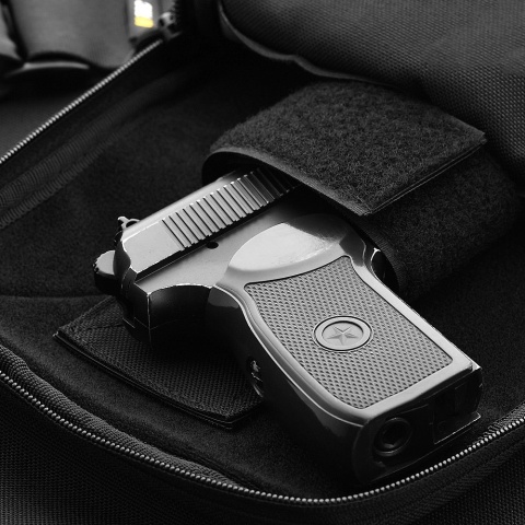 M-TAC Torba na ramię typu kabura Elite Gen IV z rzepem Black