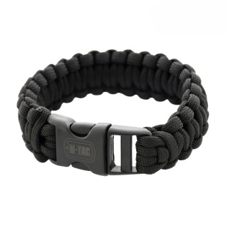 M-TAC Bransoletka z paracordu Black M