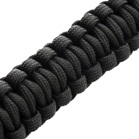 M-TAC Bransoletka z paracordu Black M