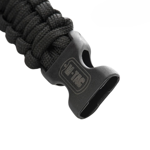 M-TAC Bransoletka z paracordu Black M