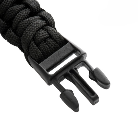 M-TAC Bransoletka z paracordu Black M