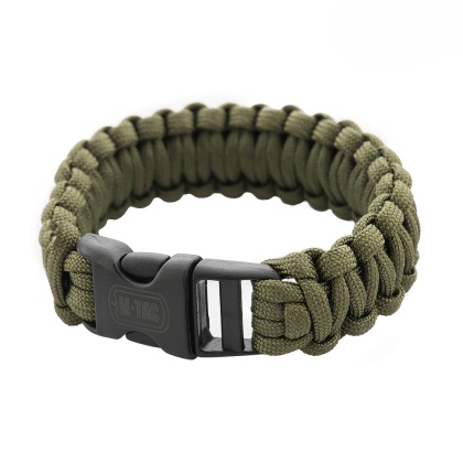 M-TAC Bransoletka z paracordu Olive M
