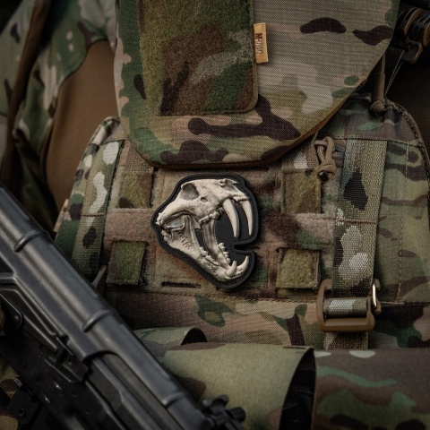 M-TAC Naszywka na rzep Old Tiger Full Color Ivory