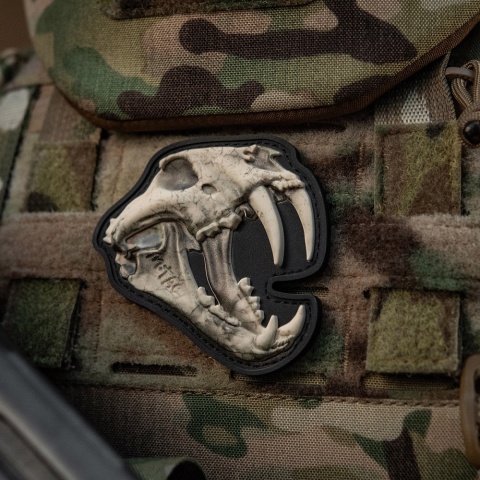 M-TAC Naszywka na rzep Old Tiger Full Color Ivory