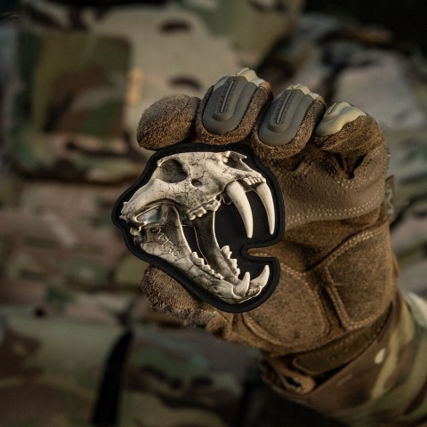 M-TAC Naszywka na rzep Old Tiger Full Color Ivory