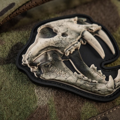 M-TAC Naszywka na rzep Old Tiger Full Color Ivory