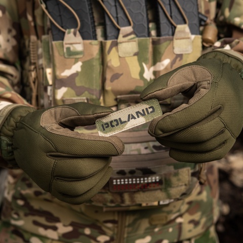 M-TAC Naszywka na rzep Poland 25x80 Laser Cut MultiCam Black®