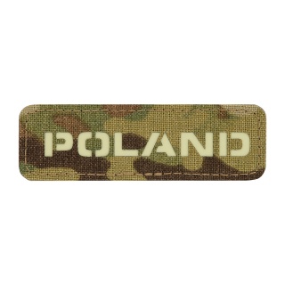 M-TAC Naszywka na rzep Poland 25x80 Laser Cut MultiCam®/Lum