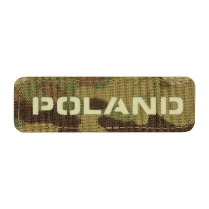 M-TAC Naszywka na rzep Poland 25x80 Laser Cut MultiCam®/Lum