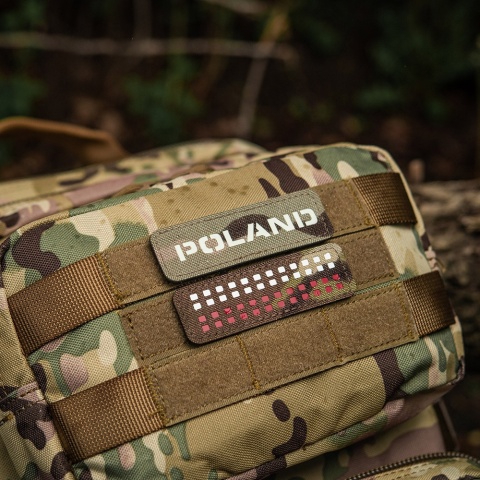 M-TAC Naszywka na rzep Poland 25x80 Laser Cut MultiCam®/Lum