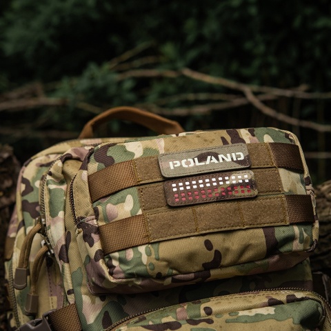 M-TAC Naszywka na rzep Poland 25x80 Laser Cut MultiCam®/Lum