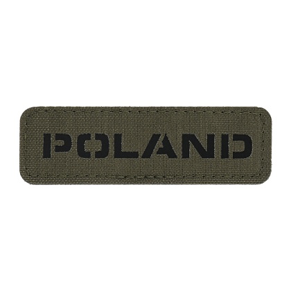 M-TAC Naszywka na rzep Poland 25x80 Laser Cut Ranger Green/Black