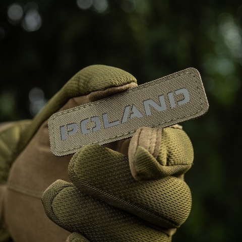 M-TAC Naszywka na rzep Poland 25x80 Laser Cut Ranger Green/Black
