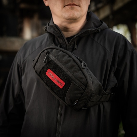 M-TAC Naszywka na rzep Poland 25x80 Laser Cut Red/Black